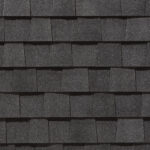 Moire Black Shingle Roof
